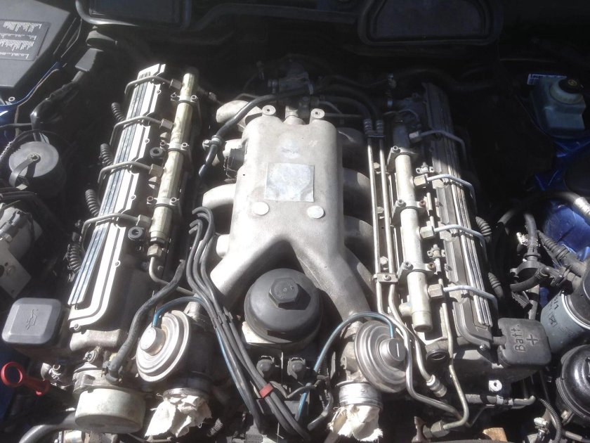 Двигатель БМВ м67