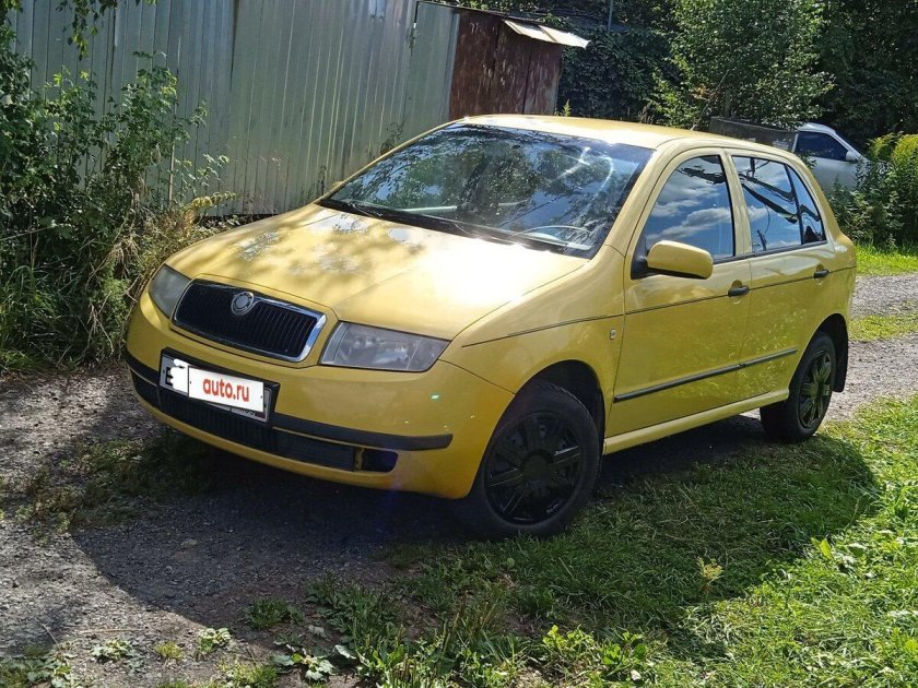 Шкода фабия комфорт 2001 год