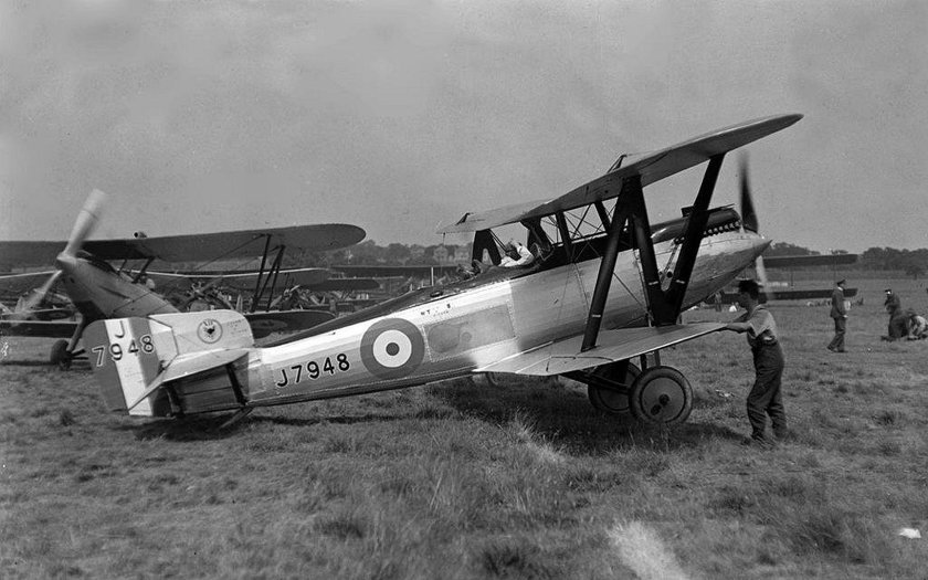 Fairey "Fox", истребитель