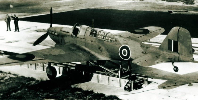 Фейри Фулмар самолет