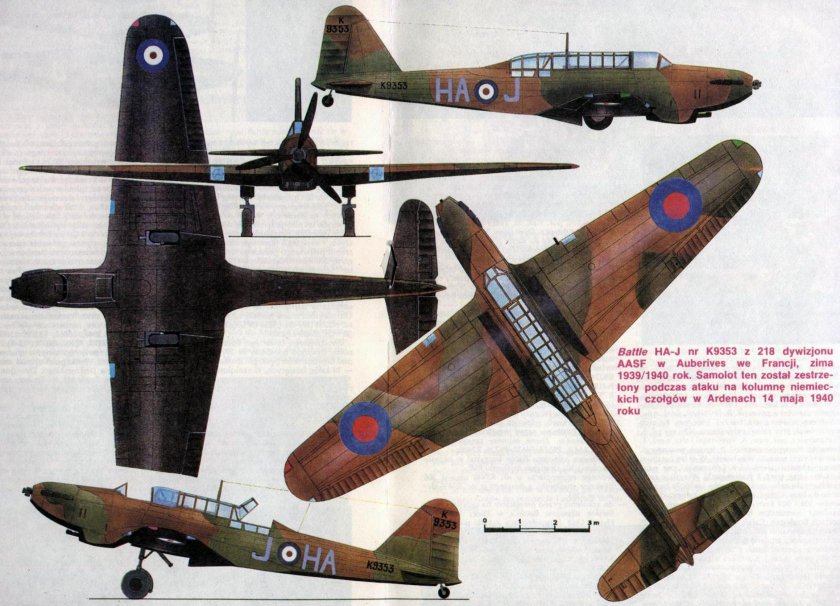 Fairey Battle самолёт