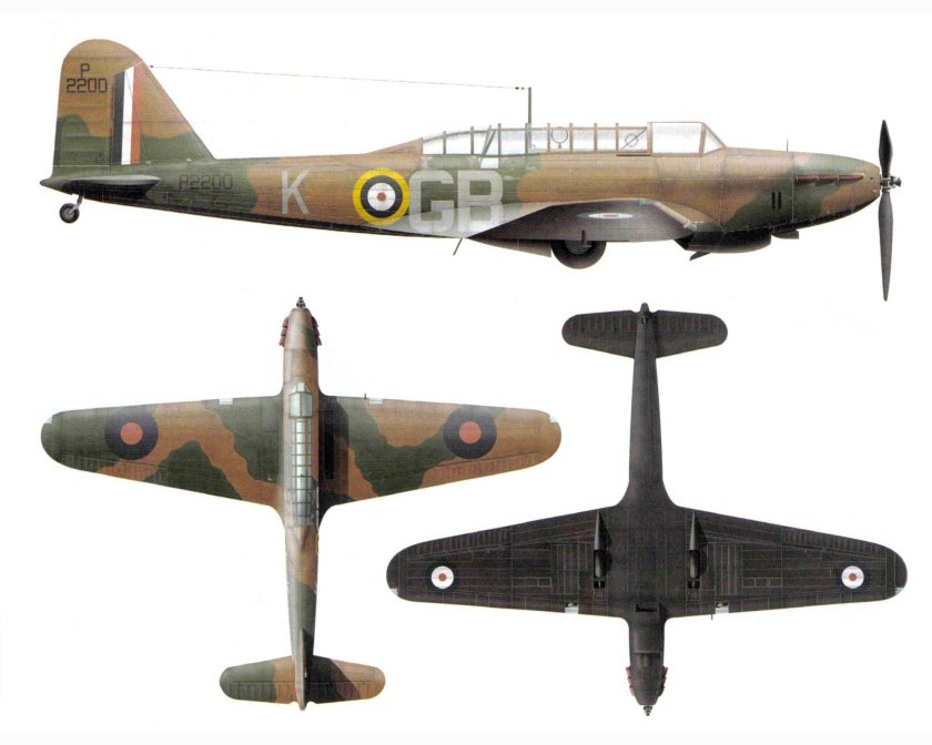 Fairey Battle самолёт