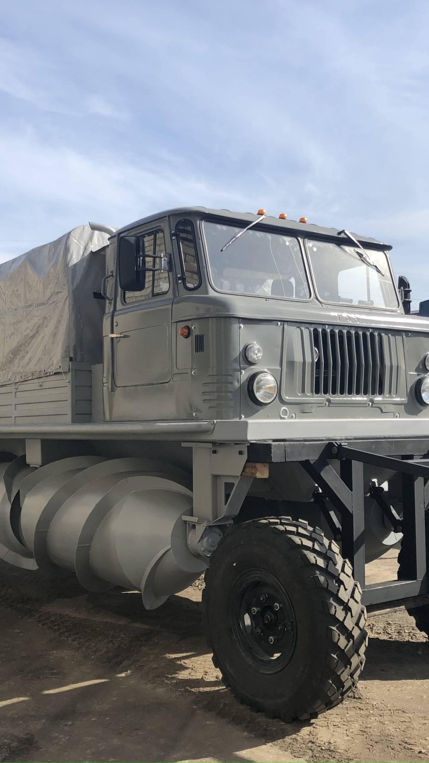 Вездеход-амфибия шнекоход звм 2901