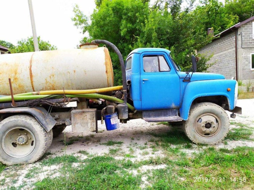 ГАЗ 3307 ассенизатор 1992