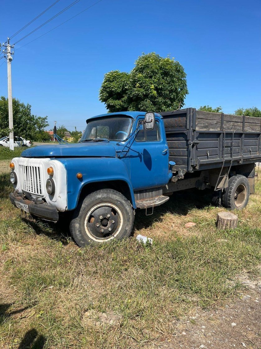 Грузовик газ 53 самосвал