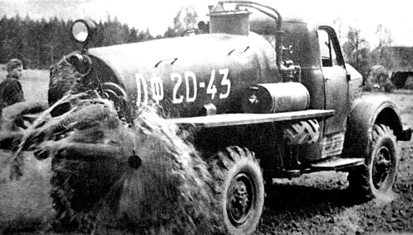 ГАЗ 63 ассенизатор