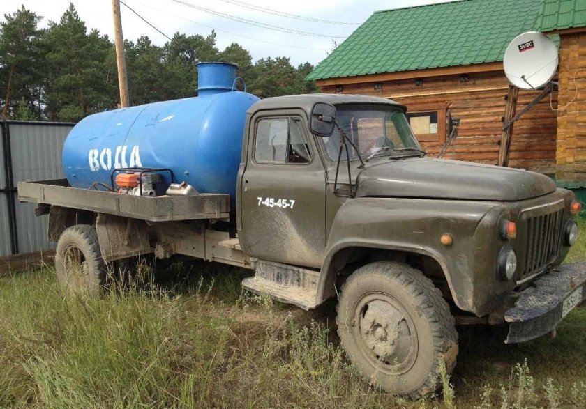 ГАЗ 53 водовозка