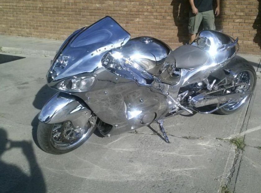 Suzuki Hayabusa хром