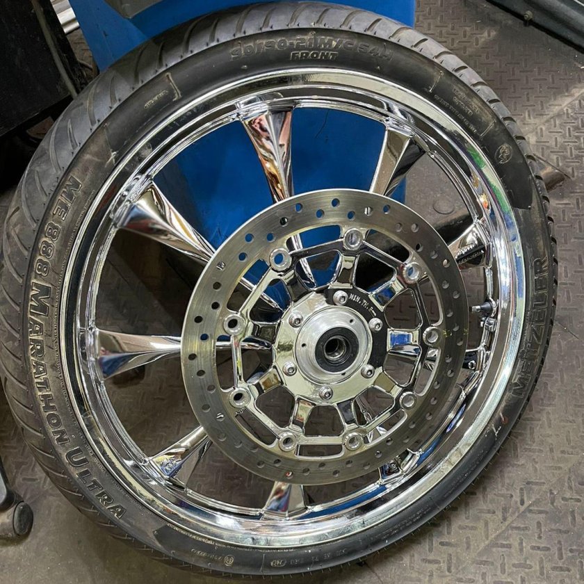 Хромирование дисков