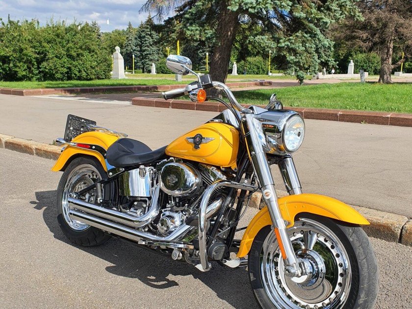 Харлей дэвидсон фэт бой