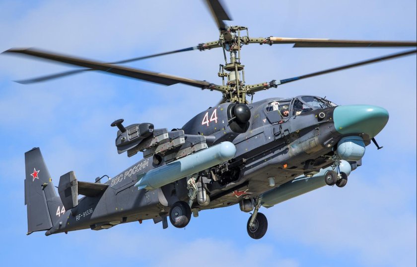 Вертолет ка-52 "Аллигатор"