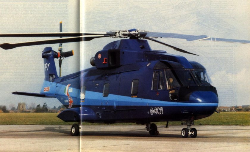 Агуста Вестланд вертолет 101