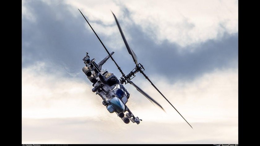Вертолёт ка-52 чёрная акула