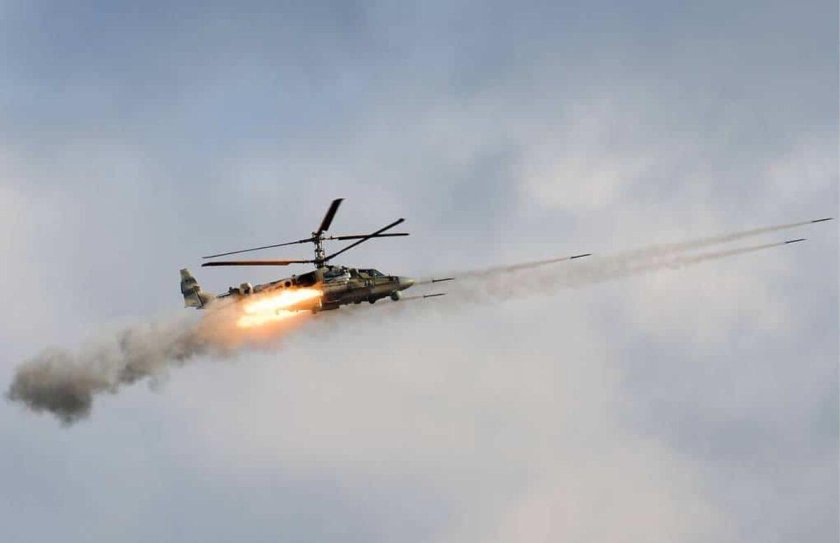 Вертолет ка-52 "Аллигатор"