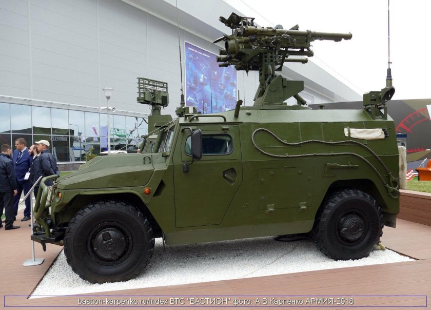 ГАЗ тигр с ПТРК Корнет-д