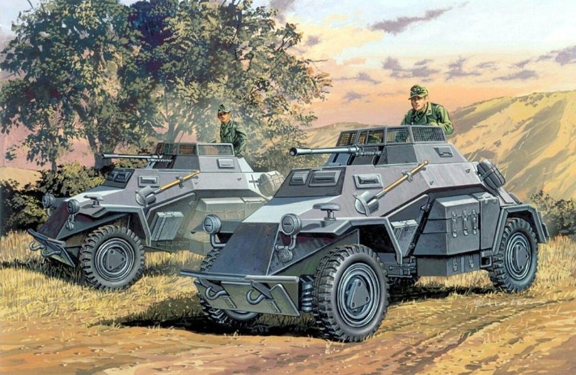 Броневик SD.KFZ.222