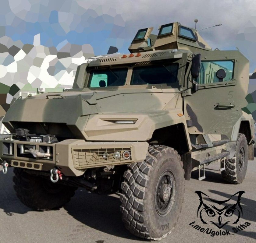 Бронеавтомобиль АМН-590951 “ВПК-Урал”