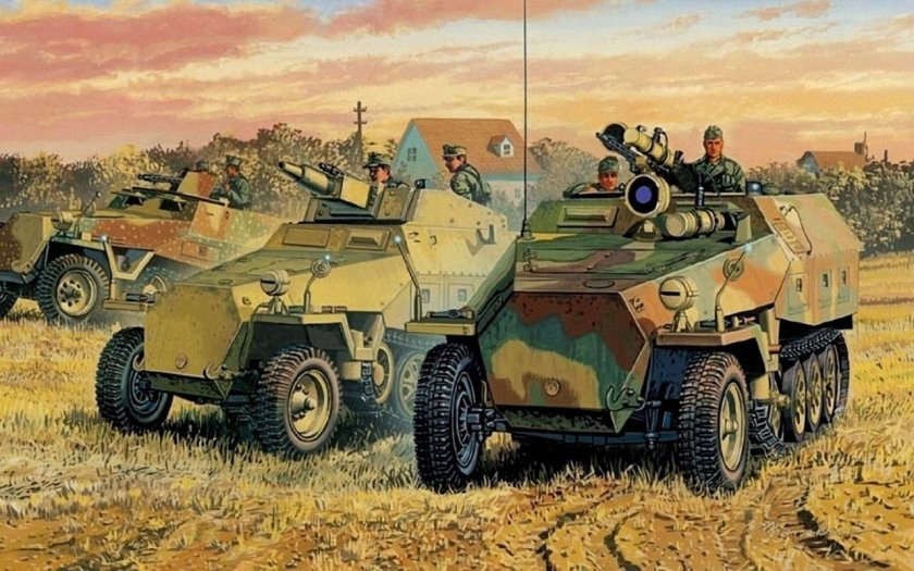 БТР Hanomag SD KFZ 251