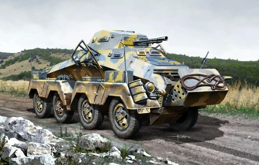 Бронеавтомобиль SD KFZ 231