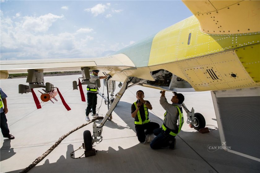 Большой китайский беспилотник