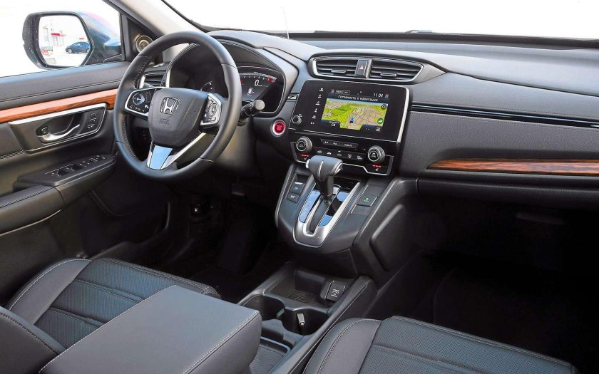 Honda CR-V 5 салон