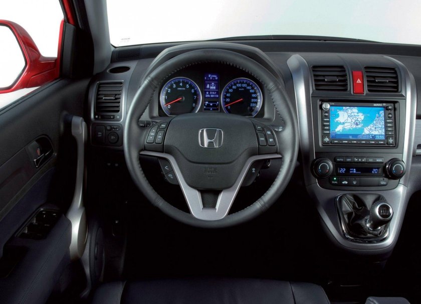 Хонда ЦРВ 2008 салон