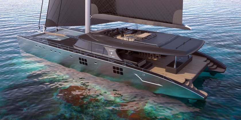 Парусный катамаран Sunreef 80