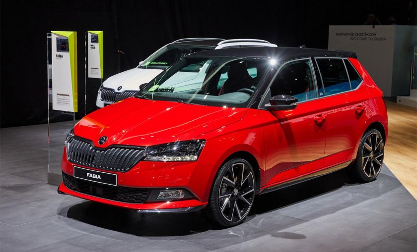 Škoda Fabia новый