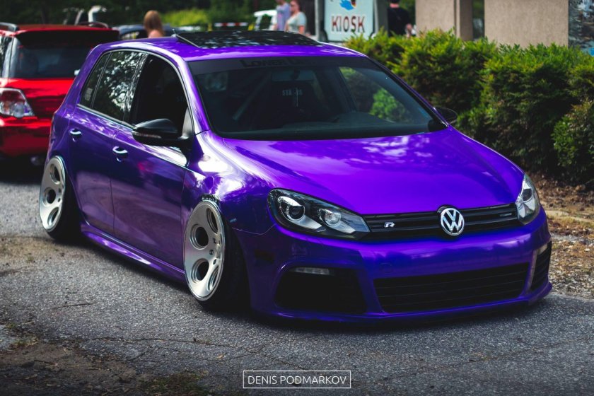 Volkswagen Golf r mk6 stance