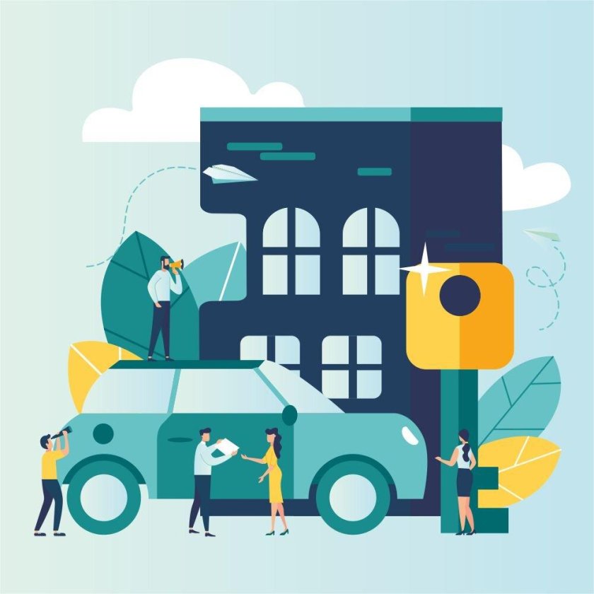 Лизинг иллюстрация