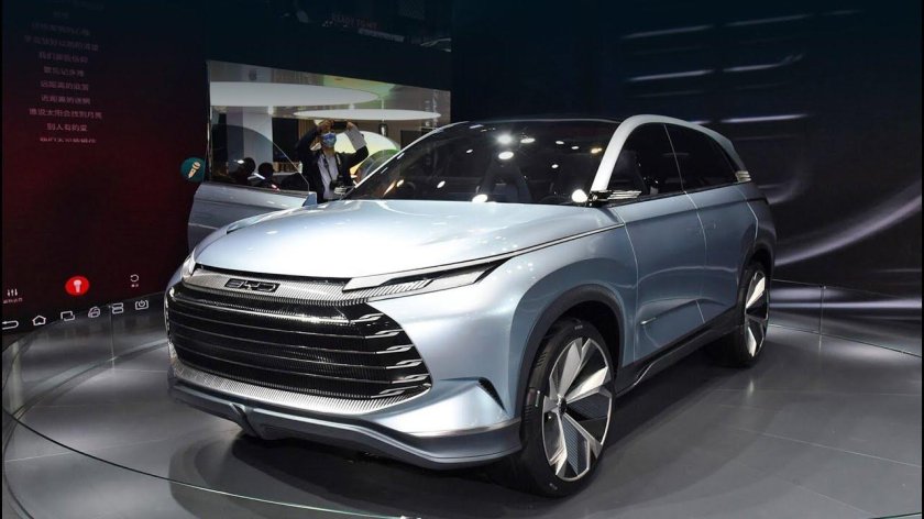 BYD электромобиль 2021