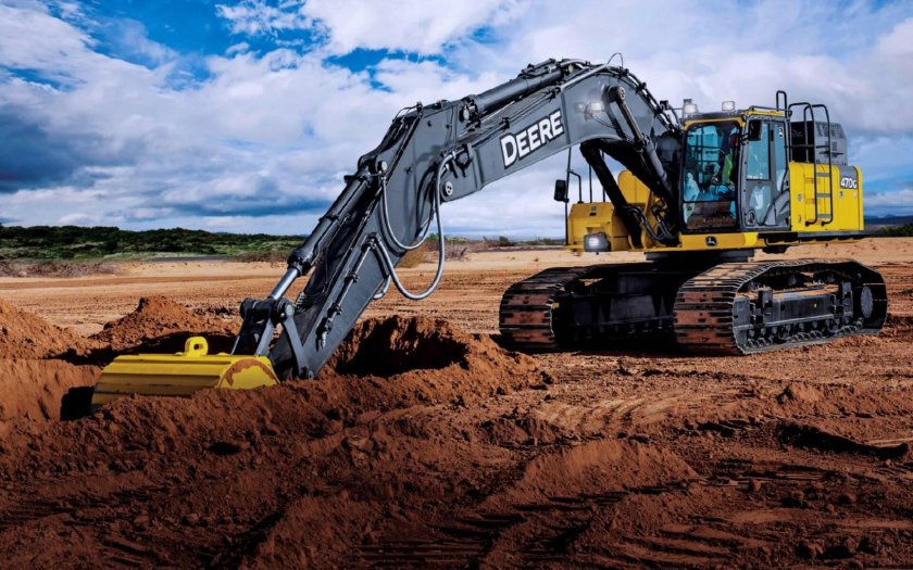 Экскаватор Джон Дир 210