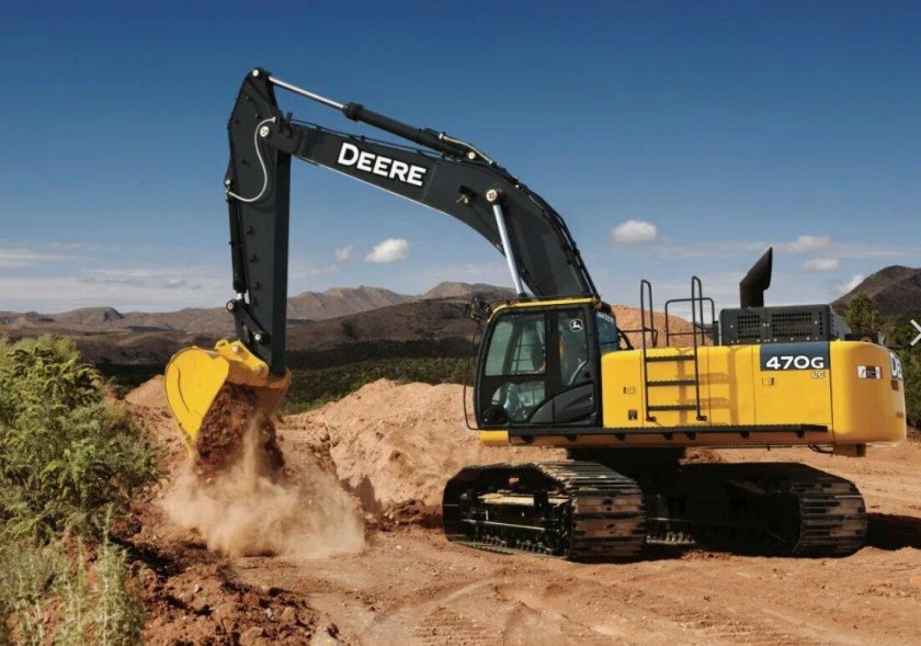 John Deere экскаватор