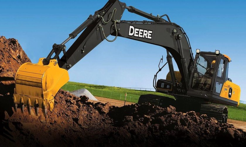 Экскаватор гусеничный John Deere e260lc