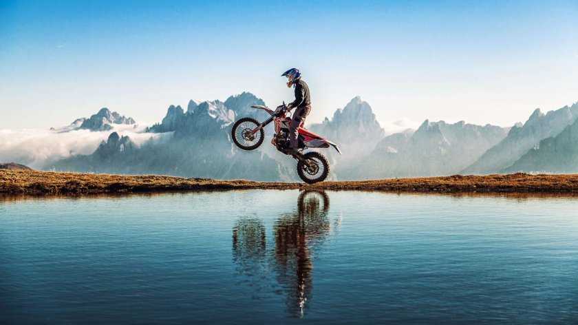 Эндуро пейзаж