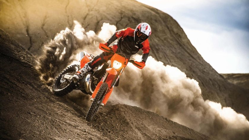 Мотоцикл КТМ мотокросс