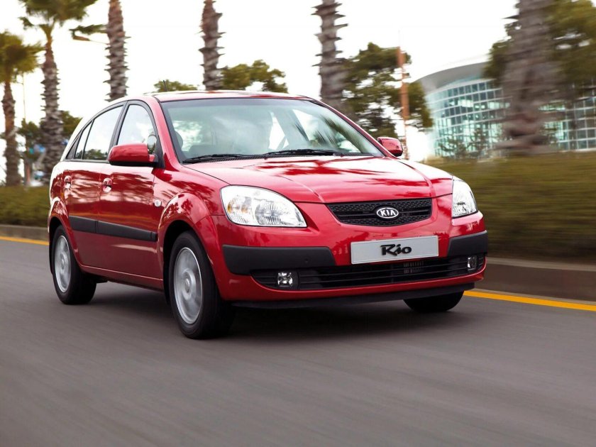 Kia rio 2005 хэтчбек