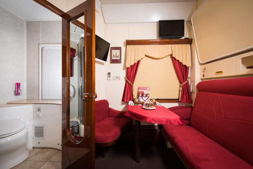 Люкс вагон РЖД красная стрела