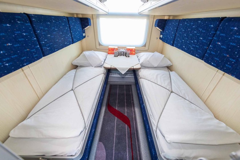 Двухэтажный вагон РЖД купе св