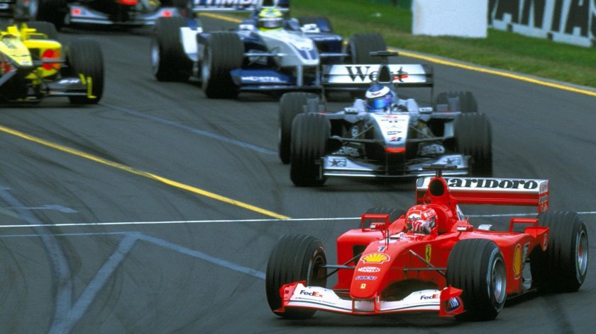 Михаэль Шумахер 2001