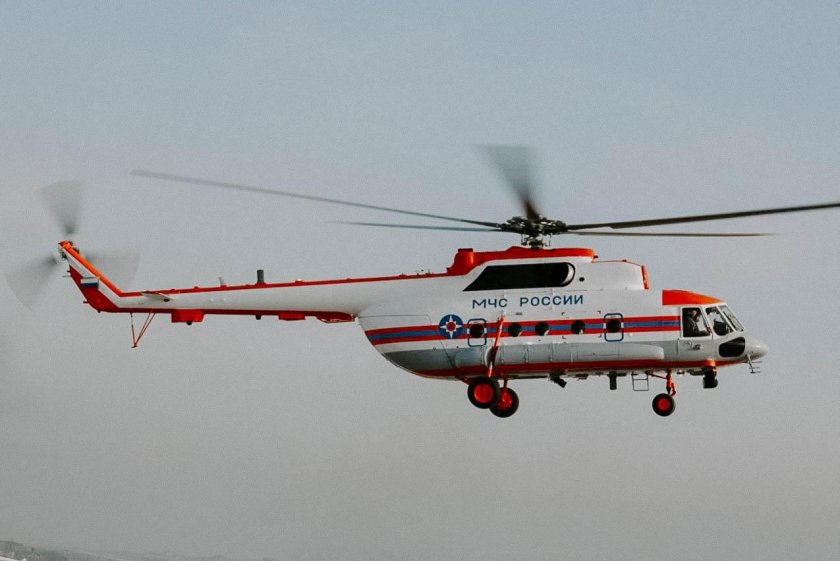 Ми 8 АМТШ новый МЧС