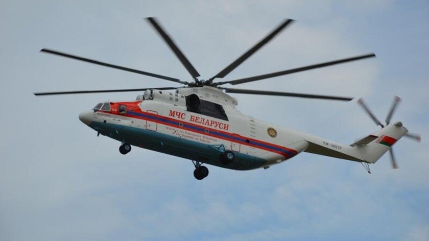 Вертолет ми-26т МЧС
