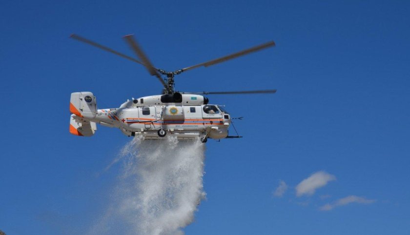 Пожарный вертолет ка-32