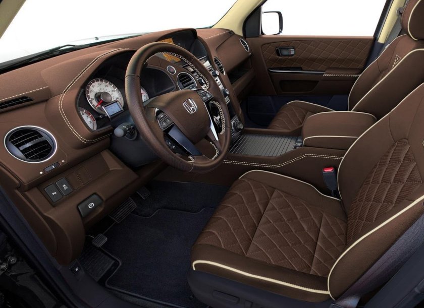 Перешитый салон Хонда пилот