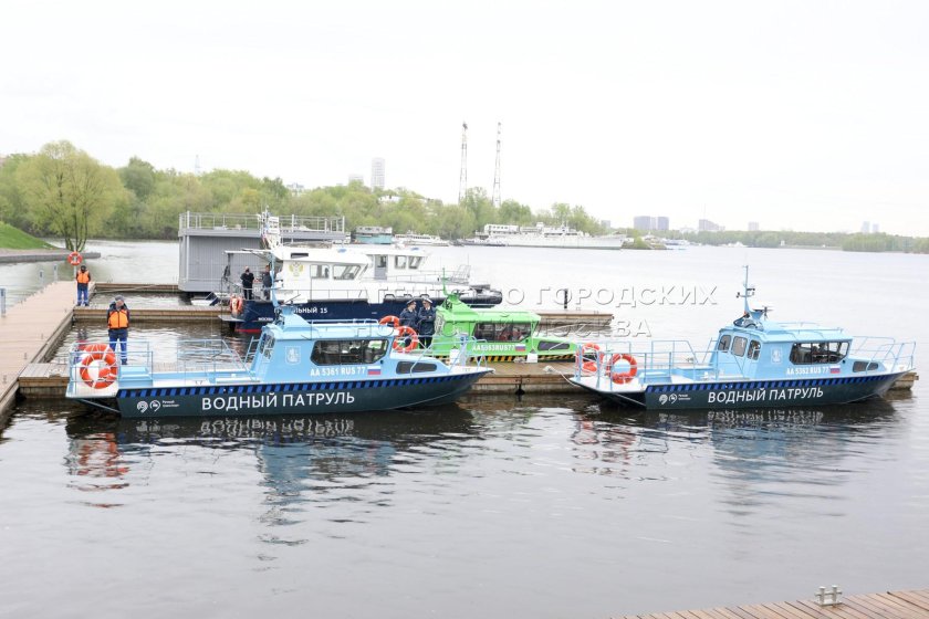Речной патруль ЦОДД катер