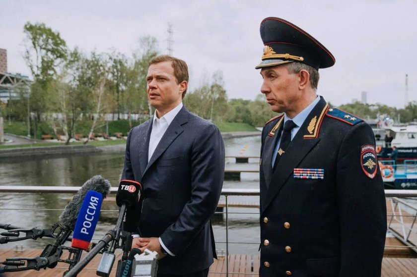 Водный патруль ЦОДД Москва