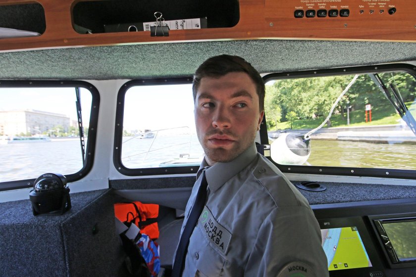 Водный патруль ЦОДД Москва