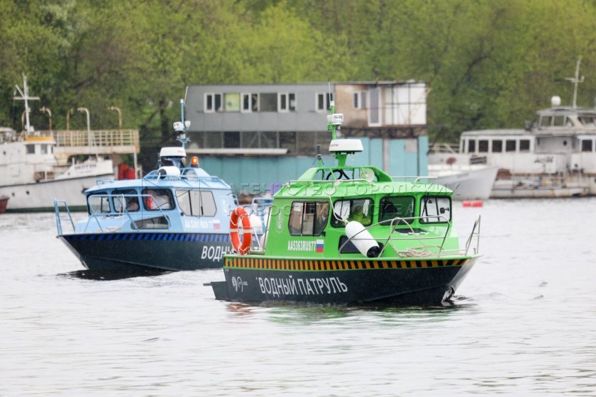 Водный патруль ЦОДД Москва