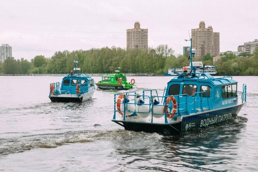 Водный патруль ЦОДД Москва