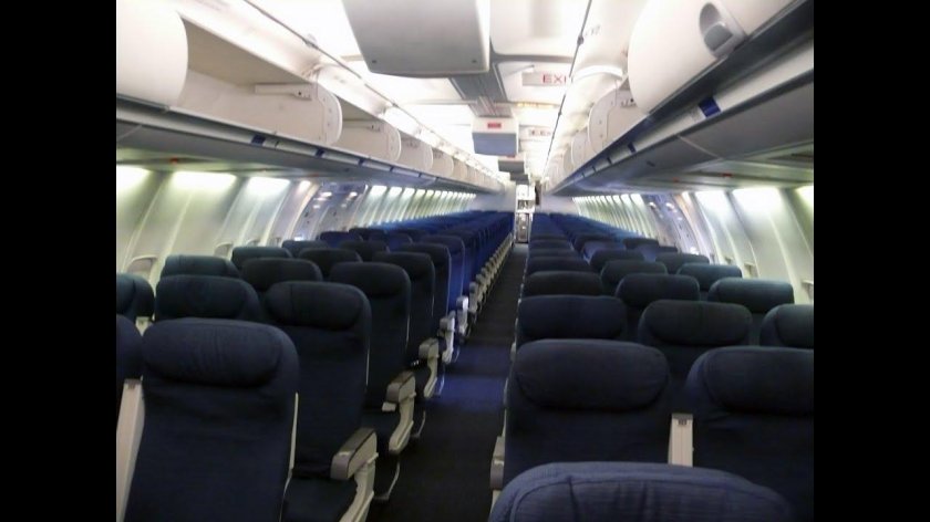 Боинг 757-200 салон